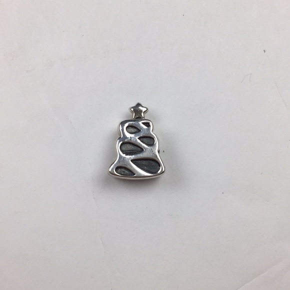 Chamilia Christmas Tree Silver Charm Silver 925 - Picture 1 of 5